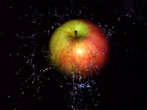 Makro v přírodě - Jablko