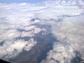 Fotíme oblohu - Pohled z letadla 2