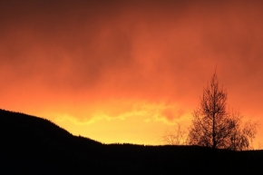 Stáňa Jeřábková - ohnivá obloha