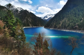 Daleko od domova - Long Lake, Jiuzhaigou, Sichuan