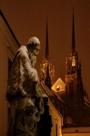 Zimní podvečer - Fotograf roku - kreativita - Petrov večerní