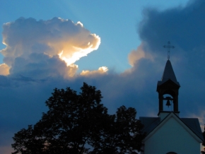 Fotíme oblohu - Podvečerní kaple