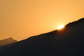 Fotograf roku v přírodě 2012 - západ Slunce ve vysokých Taurech