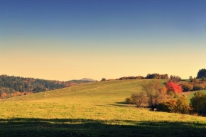 Objekt v krajině - Jesenný výhľad