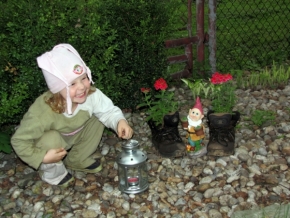 Marie Oborná - trpaslíci v zahradě