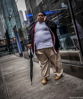 Fotograf roku na cestách 2013 - Telefonování v NEW Yorku