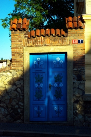 monika slavíková - malované dveře kutnohorské