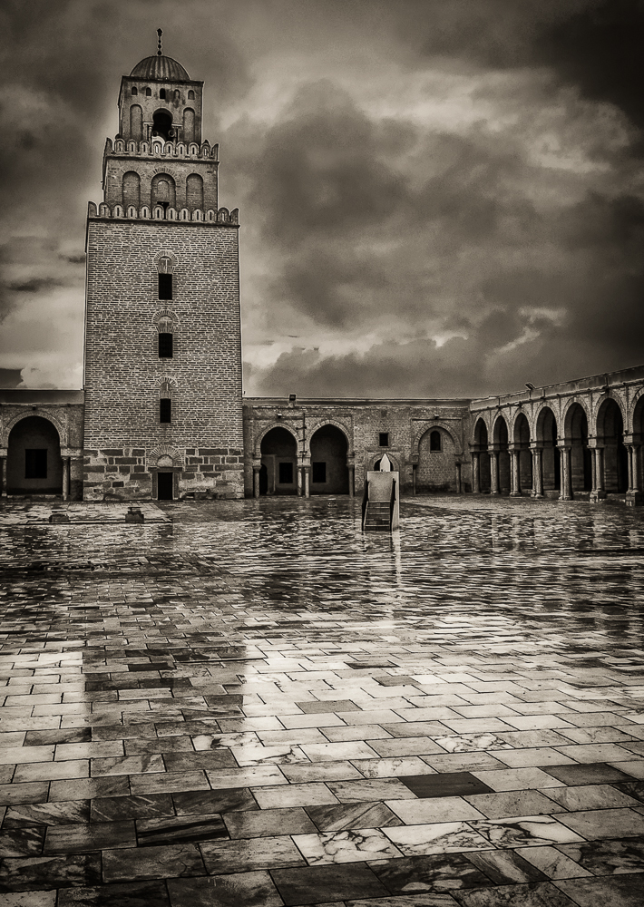 Grand Mosque - po daždi