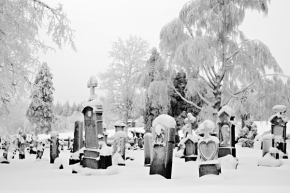 Zimní království - hřbitov