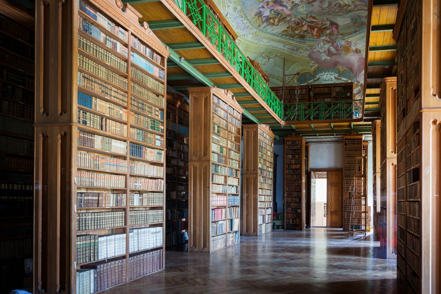 Premonštrátsky kláštor - kláštorná knižnica