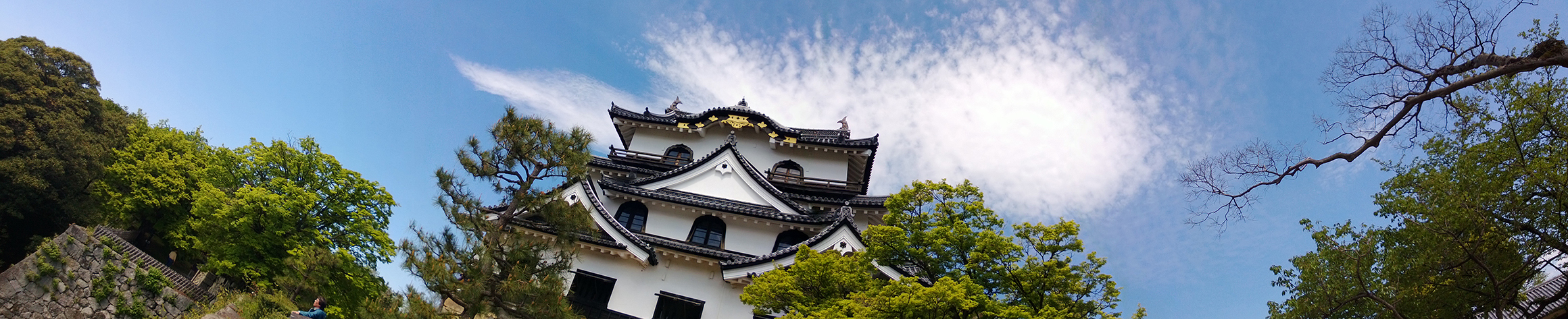 Panorama Hikone Castle
