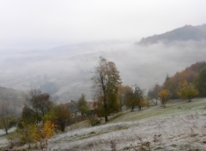 Moje nejkrásnější krajina - Jesenné ráno na Hriňovej