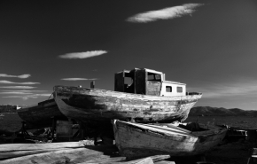 Černobílý svět - Fotograf roku - Junior - V.kolo - Staré lodě
