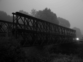 Černobílý svět - Starý most ve Snapoušovech