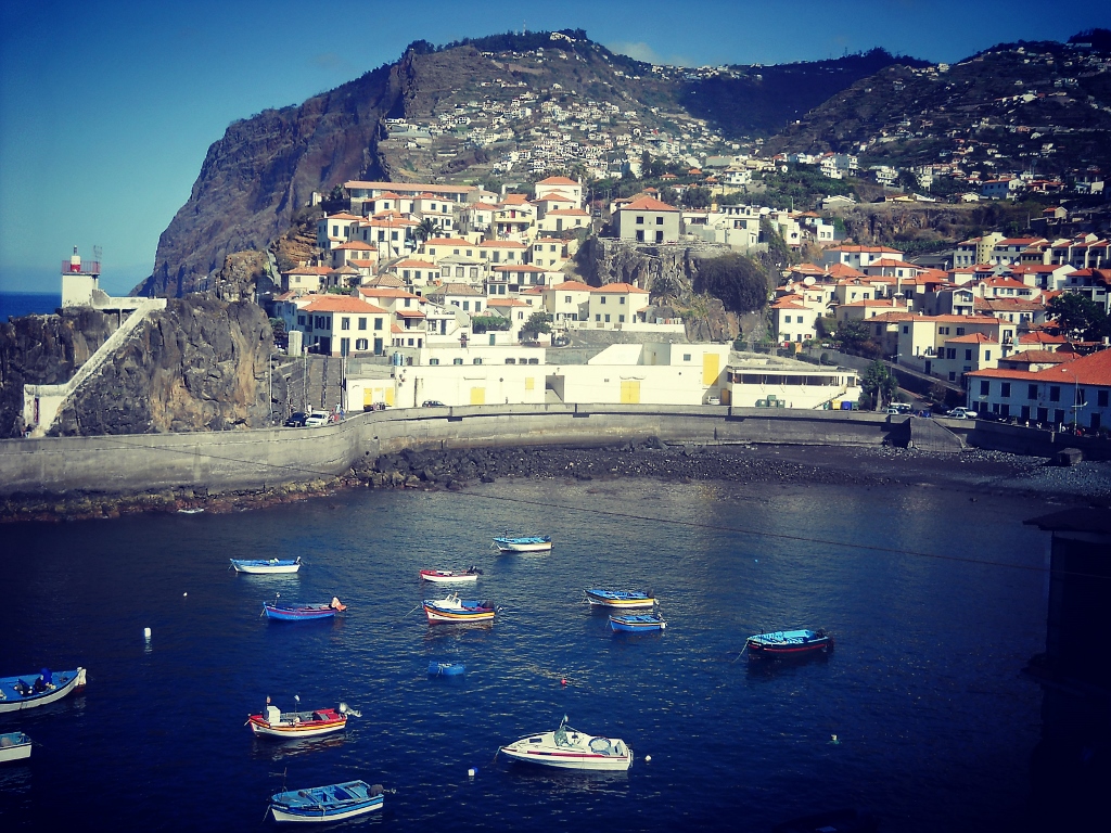Rybářská vesnice Camara de Lobos (Madeira)