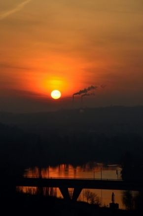 Kouzla přítmí a soumraků - Východ slunce v Praze