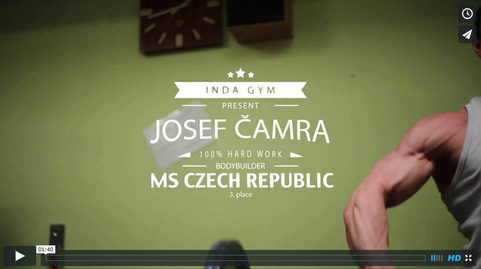 Josef Čamra "The third racing season 2014 Bodybuilding" The Final Week.