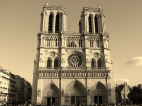 Umění architektury - Notre Dame 1