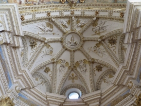 Umění architektury - Strop kaple zámku Kratochvíle