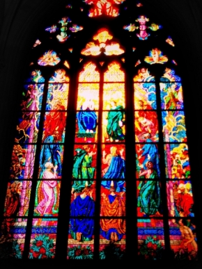 Umění architektury - Okno katedrály