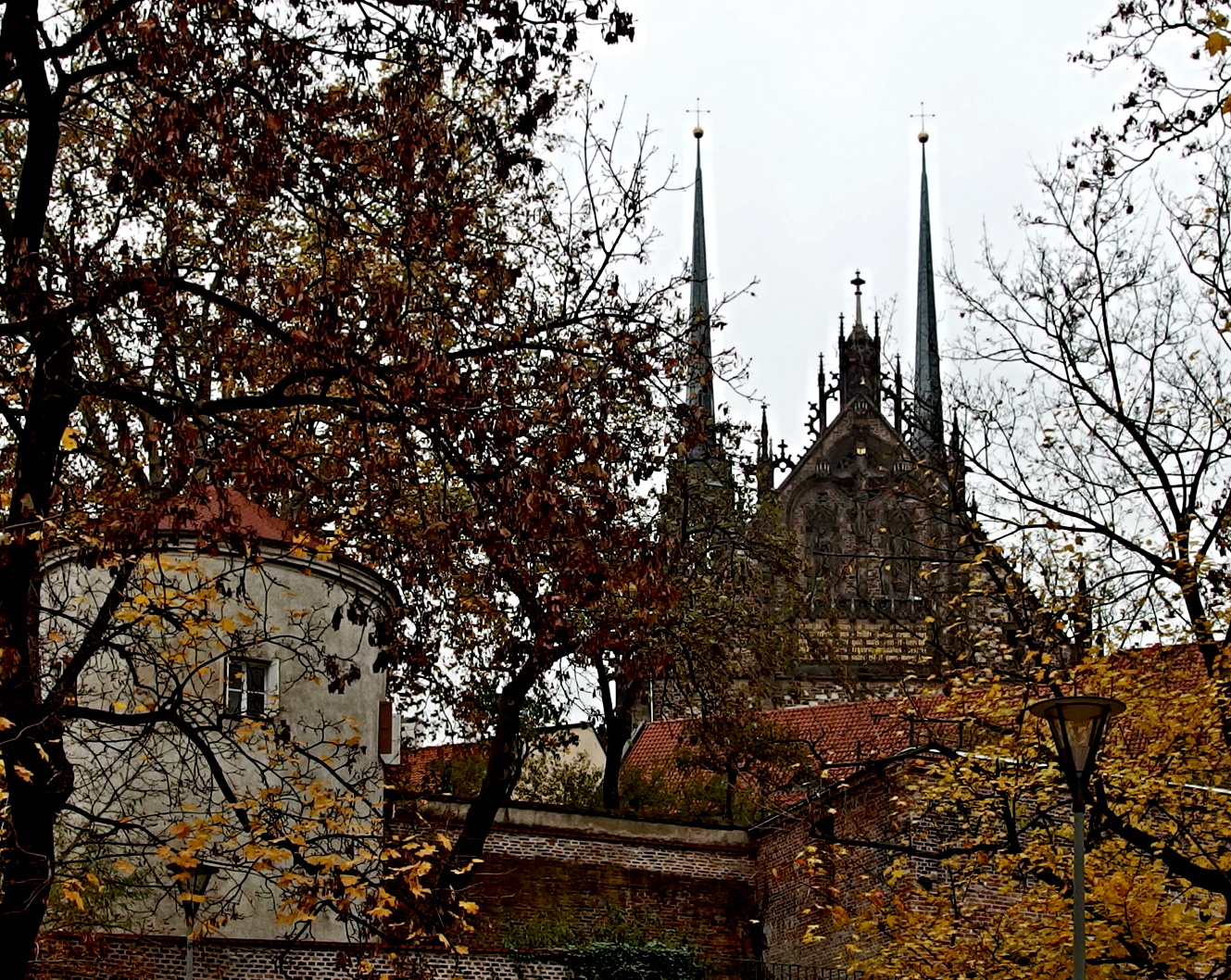 podzim v Brně