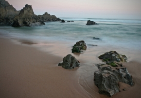 Krajina stínů a hvězd - Praia Grande, Portugalsko