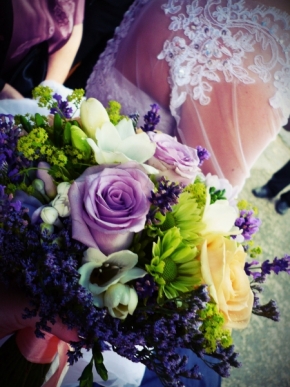 Svatby a oslavy - svatební kytice