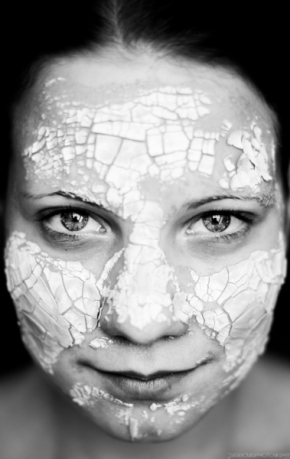 Černobílá krása - Pleťová maska