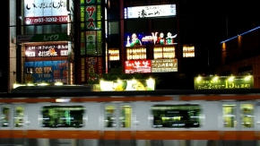 Fenomén Street Foto - Noční vlak