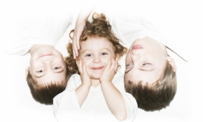 Děti jsou fotogenické - traja anjeli