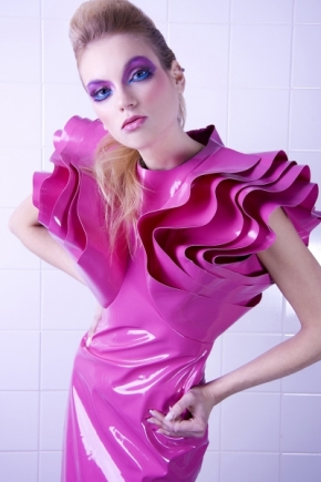 Fotíme glamour a módu - Lady pink 1