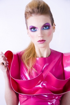 Fotíme glamour a módu - Lady pink 2
