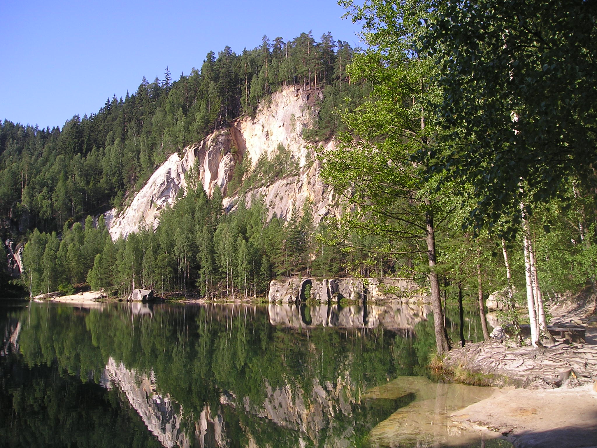 Lesy v Adršpašských skalách