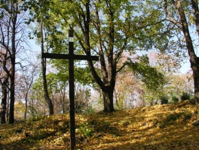 Stromy v krajině - Strom a kříž