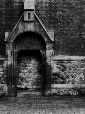 Černobílá krása - bývalý vchod do hradeb