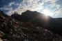 Čierna hora - západ slnka