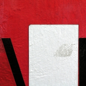 Červená - Kompozice v červené,černé a bílé