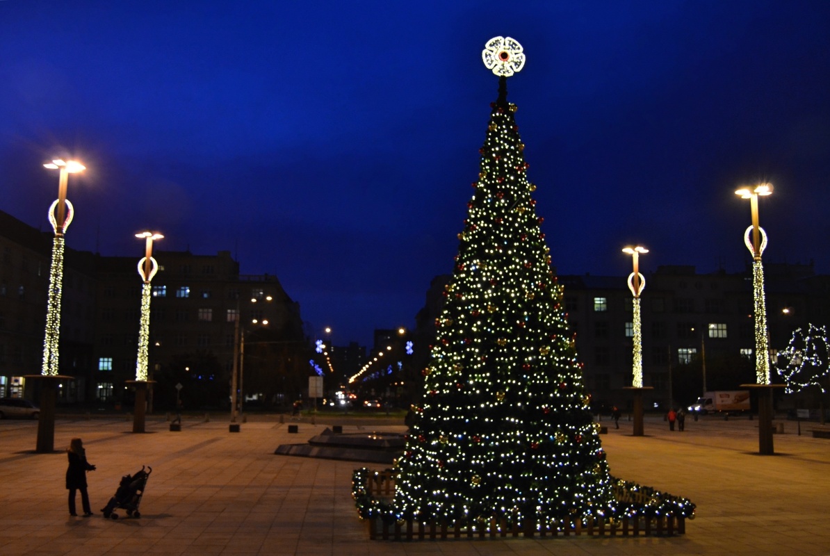 Vánoční Prokešovo náměstí 1