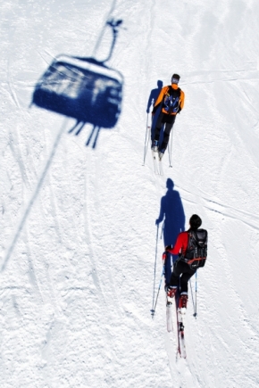 Sportovní reportáž - skialpinisté