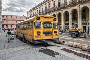 Fotograf roku na cestách 2016 - Stará Havana a Žlutý autobus