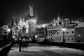 Vidím to černobíle - Prague winter fairytale