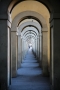 David Kanta -Řada oblouků u Ponte Vecchio