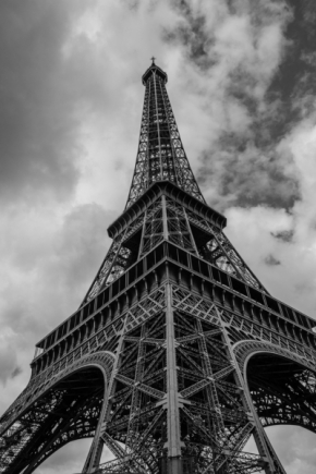 Půvaby architektury a jejích detailů - Pařížská kráska