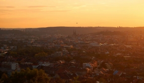 Moje město, můj kraj - Brno,chvíle před západem slunce