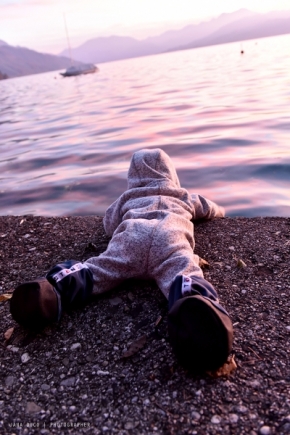 Dětské pohledy i radosti - U jezera
