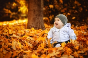 Dětské pohledy i radosti - Podzim je tady
