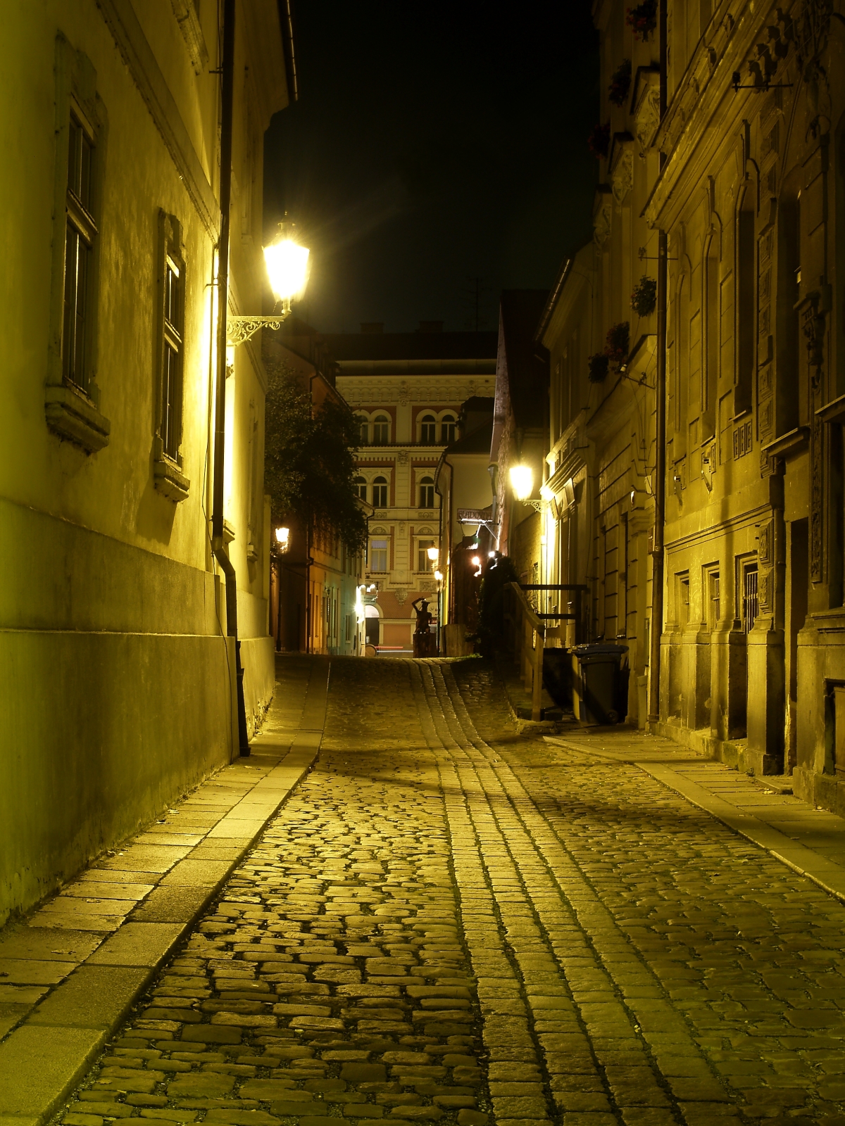 Plzeň v noci