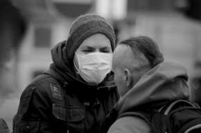 Život ve městě - Demonstrace proti smogu 