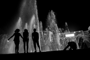 Život ve městě - Fotograf roku - Kreativita - VII.kolo - Noční štěstí