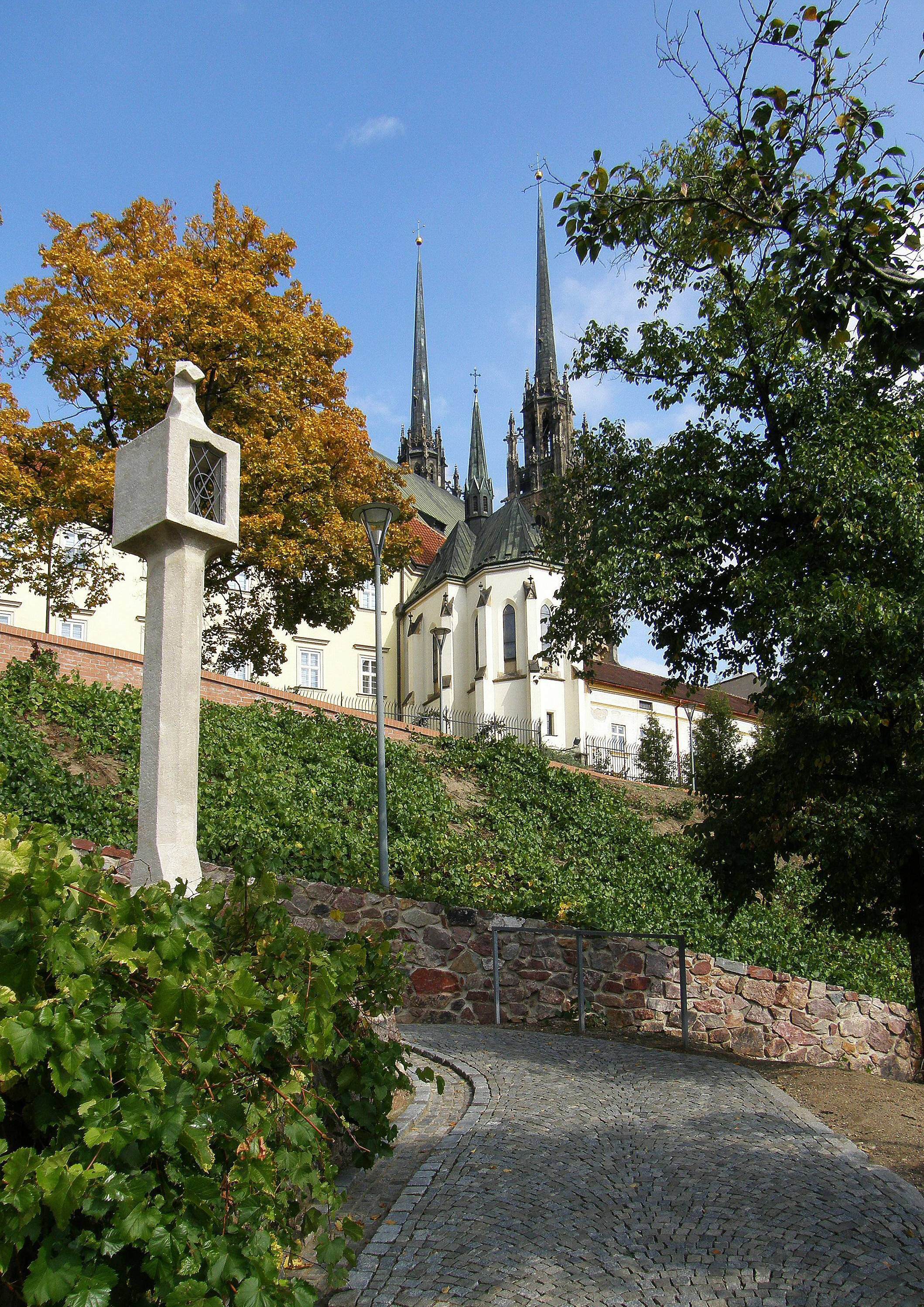 Brno - terasy pod Petrovem